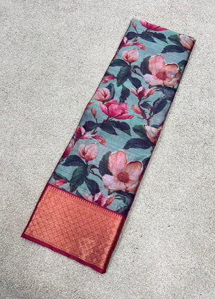 Printed Pure Silk