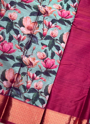 Printed Pure Silk