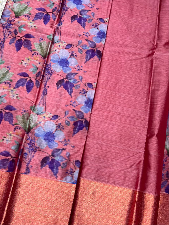 Printed Pure Silk