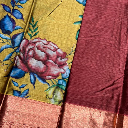 Printed Pure Silk