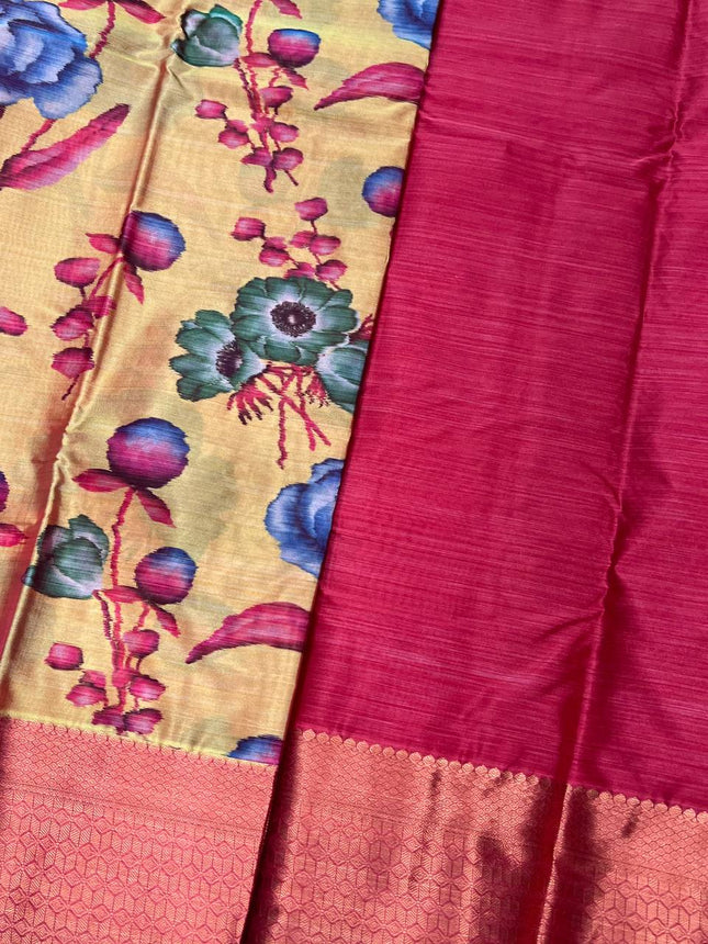 Printed Pure Silk