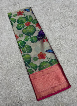Printed Pure Silk