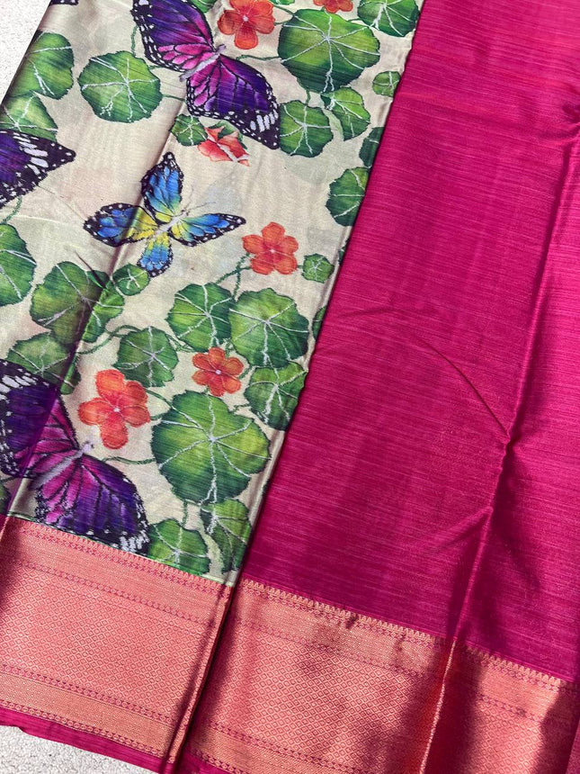 Printed Pure Silk