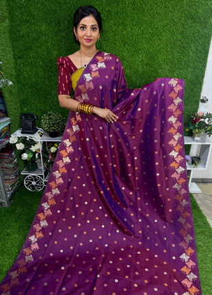 Mulberry Saree