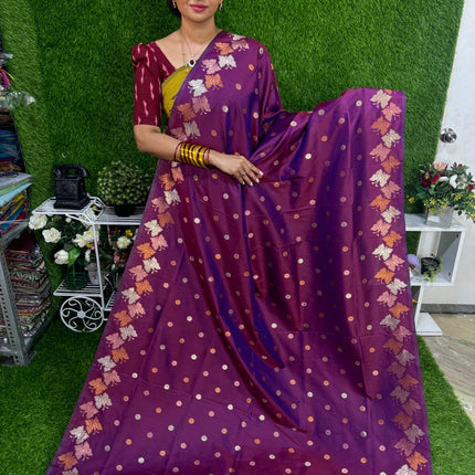 Mulberry Saree