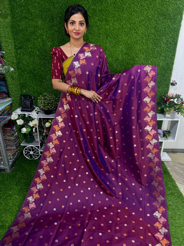 Mulberry Saree