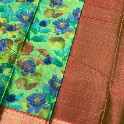 Printed Pure Silk