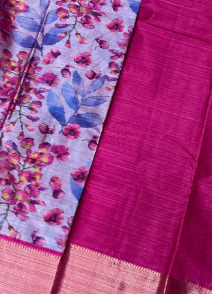 Printed Pure Silk