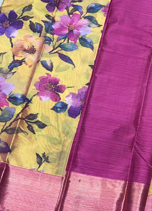 Printed Pure Silk