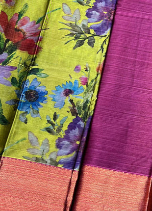 Printed Pure Silk