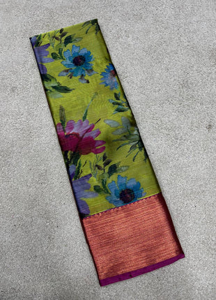 Printed Pure Silk