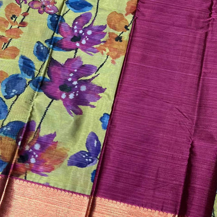 Printed Pure Silk