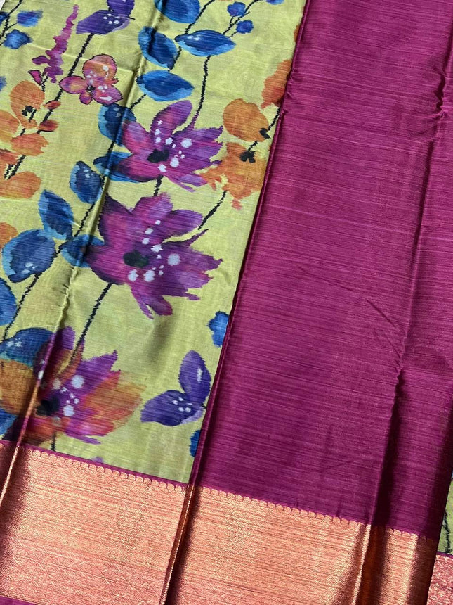 Printed Pure Silk