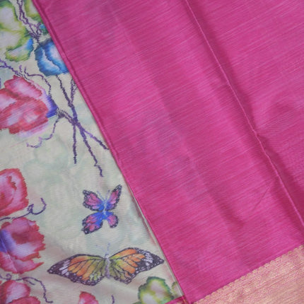 Printed Pure Silk