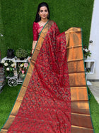 Semi Raw Silk Sarees