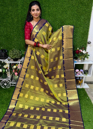 Premium Kanchi Gold Zari