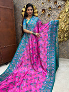 Triple Shade Kanchi Silk