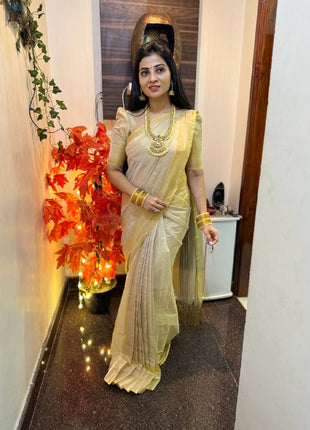 Tissue Saree