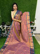 Triple Shade Kanchi Silk