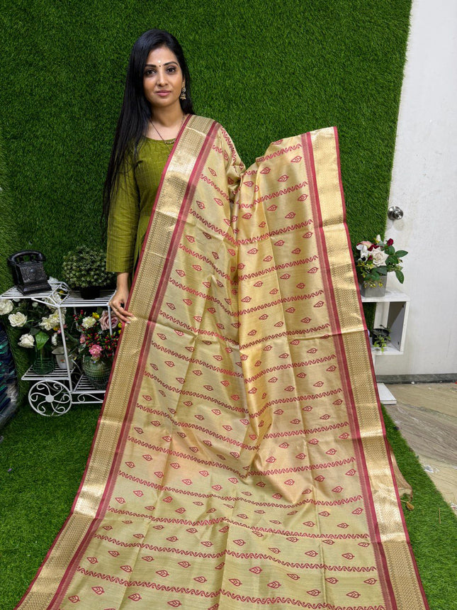 Banana Pith Saree