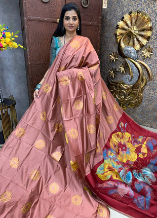 Semi kanchipuram Silk
