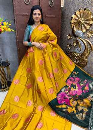 Semi kanchipuram Silk