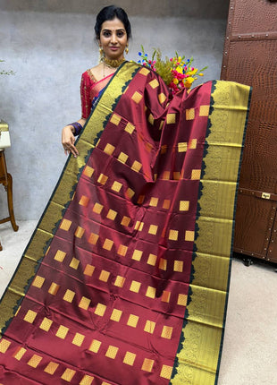 Premium Kanchi Gold Zari