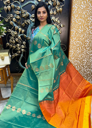 Border Less Kanchi Silk