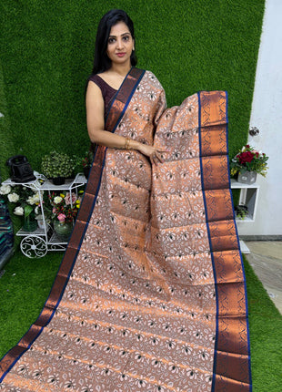 Triple Shade Kanchi Silk