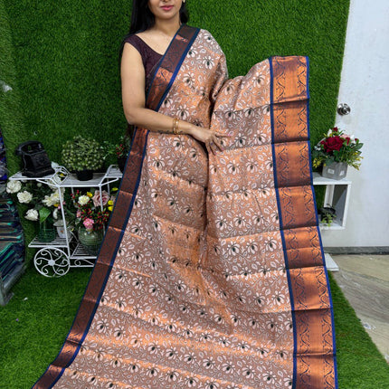 Triple Shade Kanchi Silk