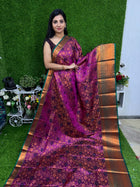 Triple Shade Kanchi Silk