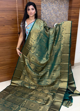 Premium Kanchi Gold Zari