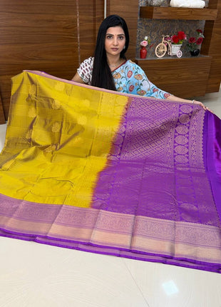 Premium Kanchi Gold Zari