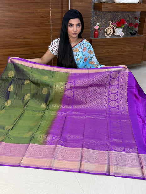 Premium Kanchi Gold Zari