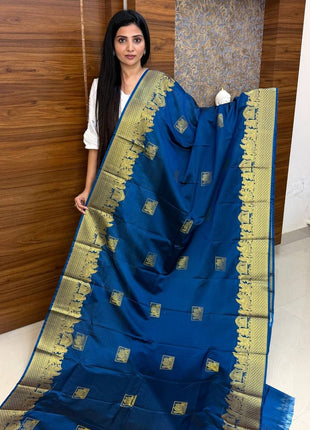 Premium Kanchi Gold Zari Pallaku Design