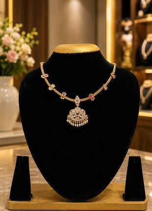 Vintage Stone Attigai Necklace