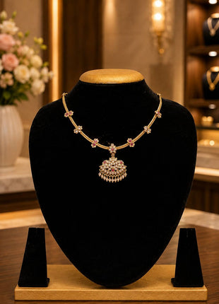Vintage Stone Attigai Necklace