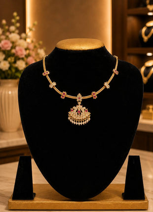 Vintage Stone Attigai Necklace