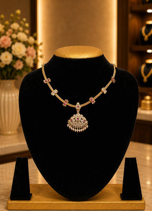 Vintage Stone Attigai Necklace