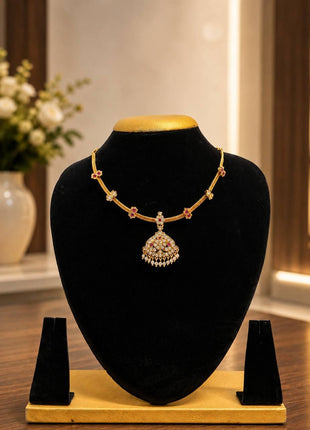 Vintage Stone Attigai Necklace