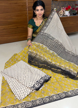 Kota Doria Salwar Suit  (UNSTITCHED)