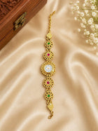 Women's Gold-Tone Ethnic Bracelet Watch