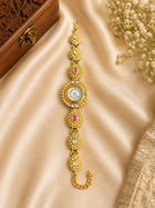 Women's Gold-Tone Ethnic Bracelet Watch