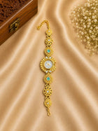 Women's Gold-Tone Ethnic Bracelet Watch