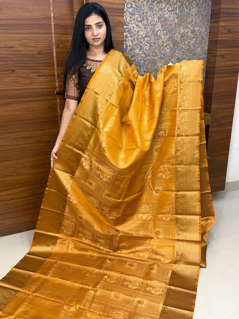 Premium Kanchi Gold Zari