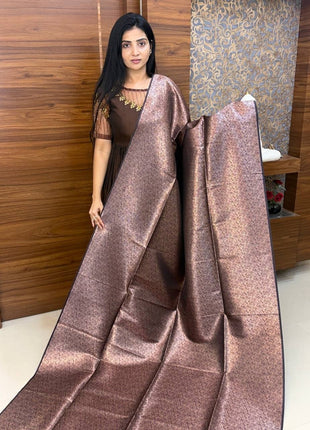 Border Less Kanchi Silk