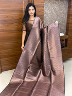 Border Less Kanchi Silk