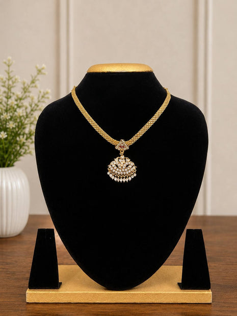Vintage Stone Attigai Necklace