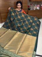 BORDER LESS KANCHI SILK