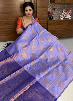 BORDER LESS KANCHI SILK